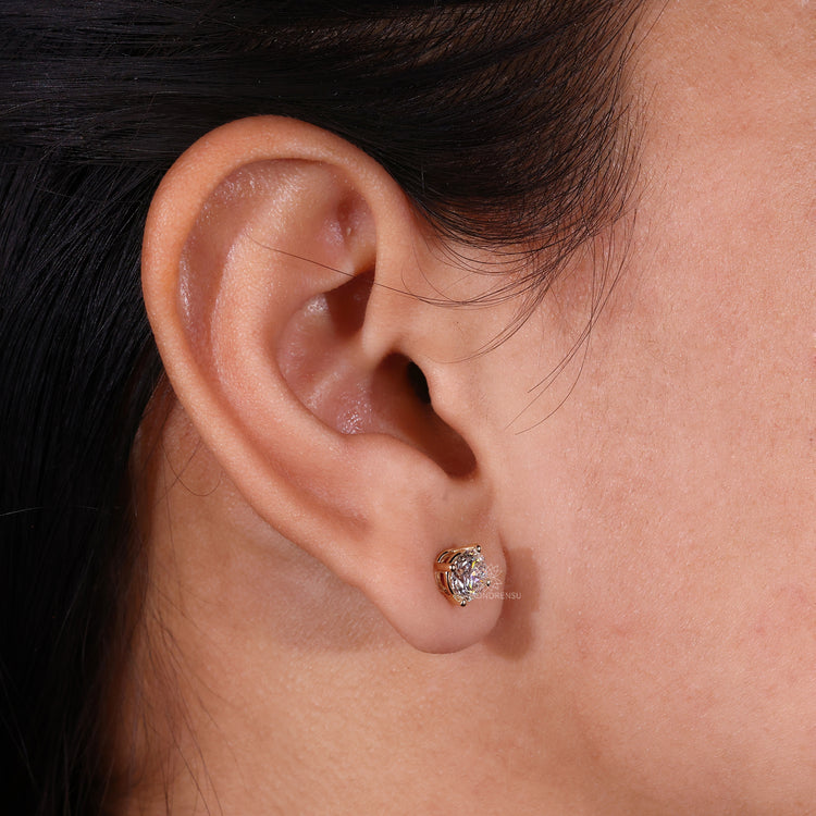 Versatile diamond earrings suitable for every occasion.