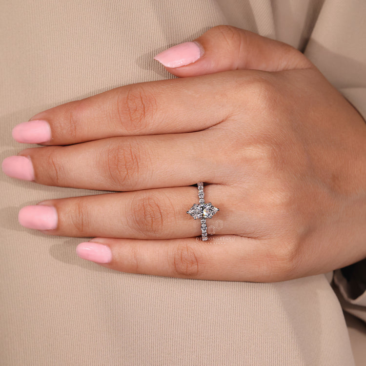 Handmade jewelry engagement ring by Diamondrensu.