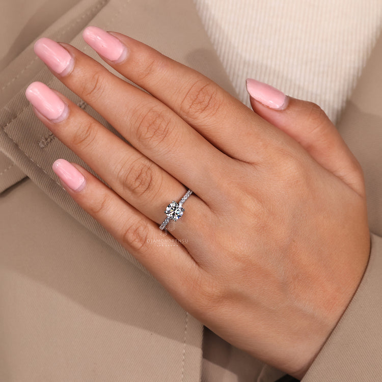 A custom engagement ring lets you design what you want.
