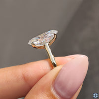moissanite handmade ring for proposals