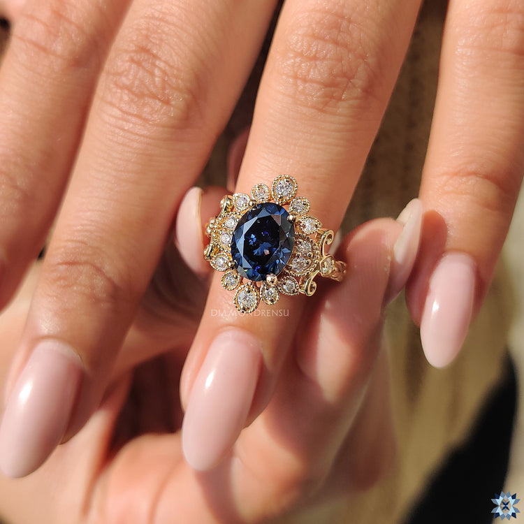 Yellow Gold Engagement Ring offering a warm, classic appeal.