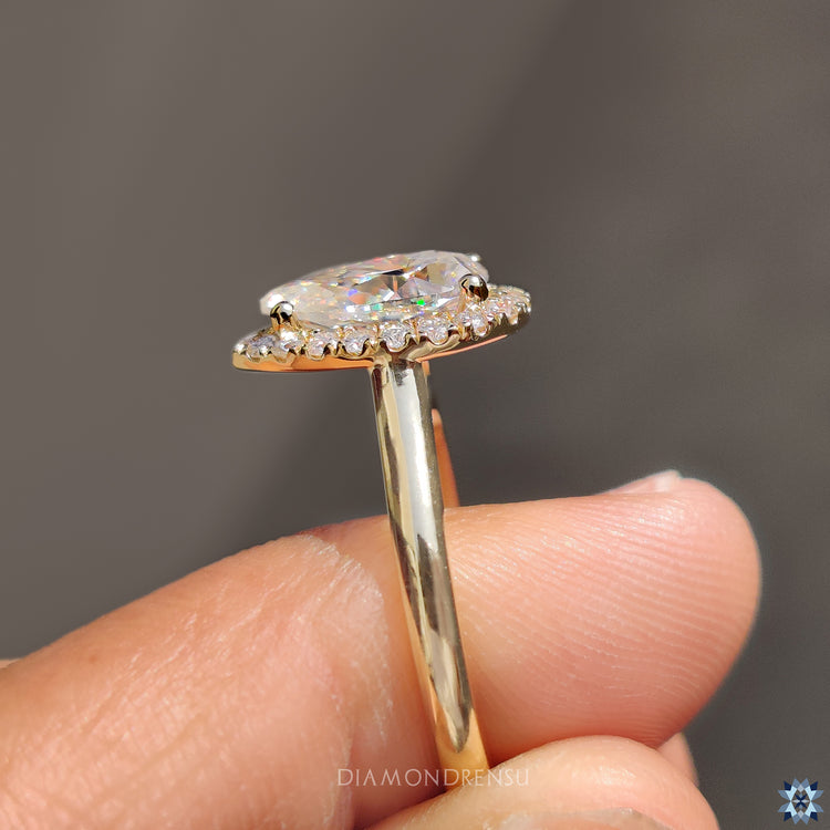 Yellow Gold Engagement Ring offering warmth and sophistication.