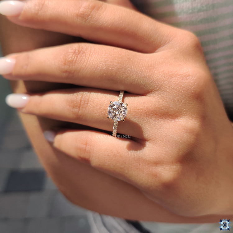 Handmade ring with unique craftsmanship and attention to detail.