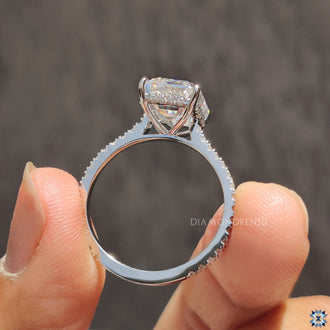 Custom design ring featuring a unique personal touch.