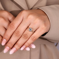 Vintage Inspired Old European Cut Diamond Ring.