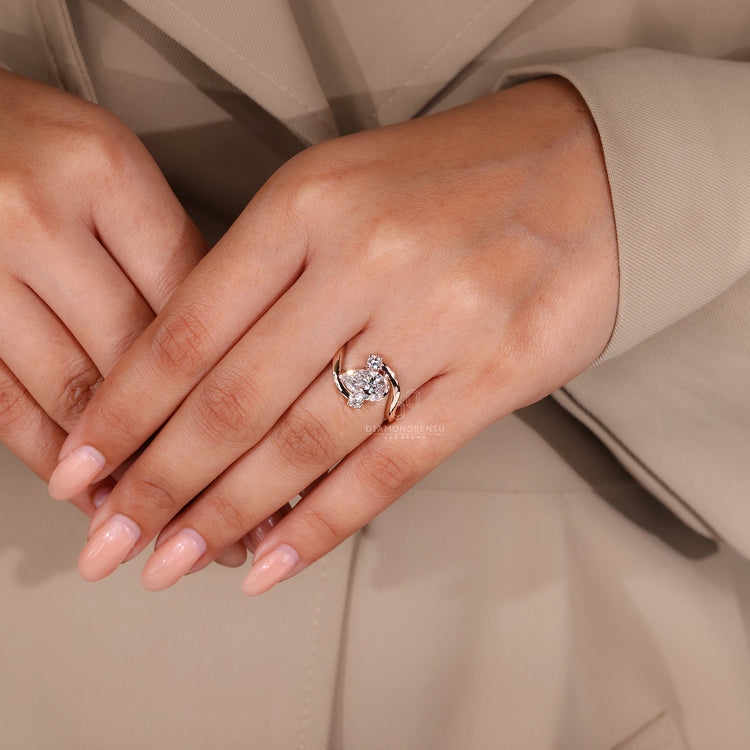 Buy lab grown ring from Diamondrensu.