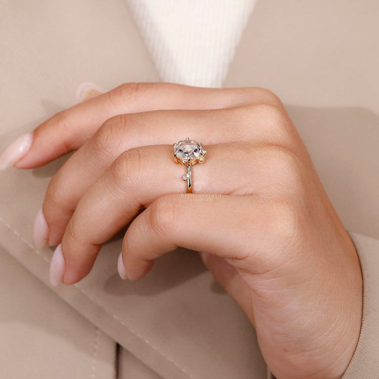 Custom engagement ring reflects your love and design.