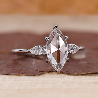 Marquise Rose Cut Ring featuring a beautifully handcrafted design.