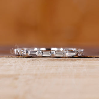 Unique wedding band designed for a standout look.