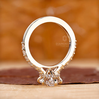 IGI certified for clear diamond quality.