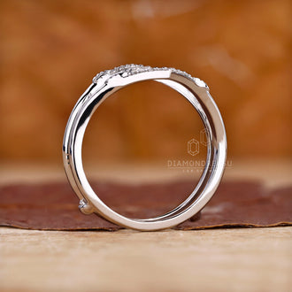 Buy wedding band designed to match any engagement ring.
