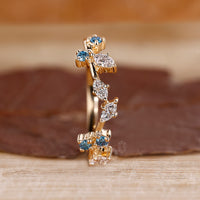 Diamondrensu band styled like a diamondrensu wedding band.