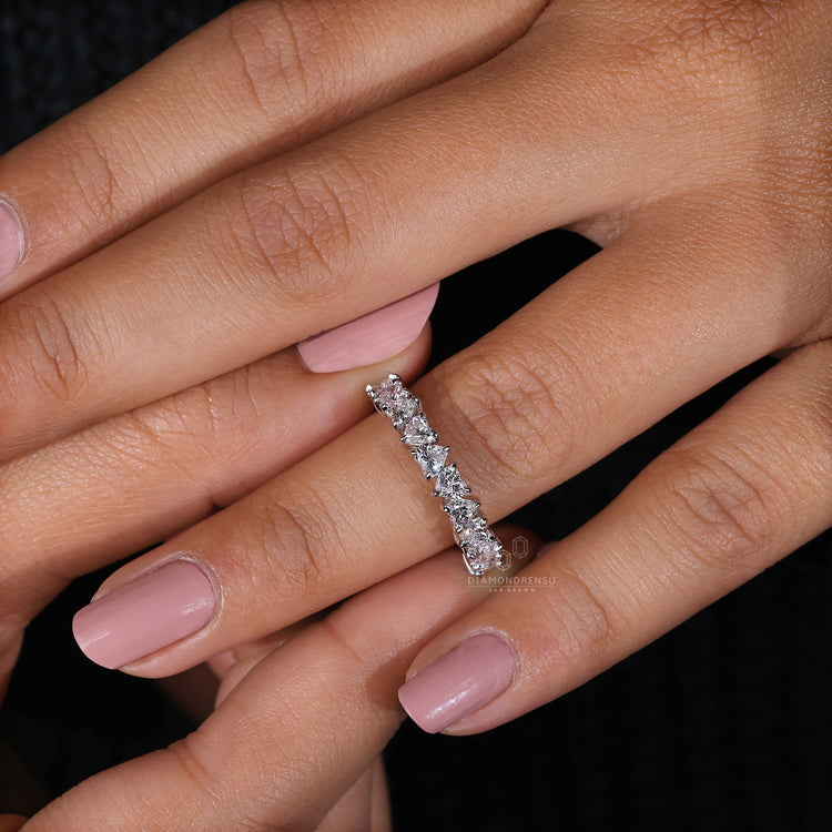 Lab Grown Diamond set in a high-quality handmade band.