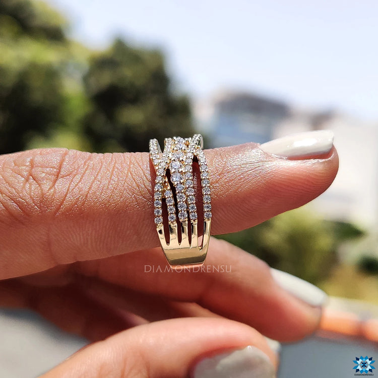 Diamondrensu engagement ring for a perfect proposal