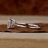 radiant engagement ring