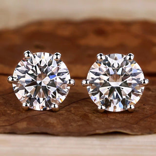 lab grown diamond earrings