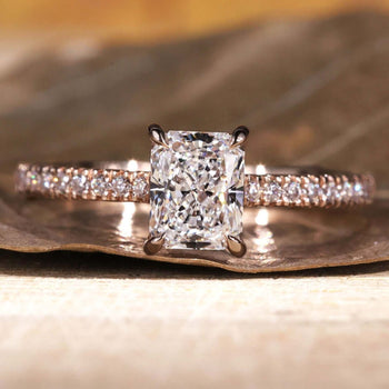 lab grown diamond rings
