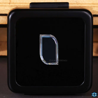 Diamondresnu Moissanite in antique portrait cut design.