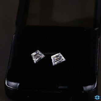 Trapezoid Cut Loose Moissanite crafted in 0.50 to 4.0 TCW for buyers.