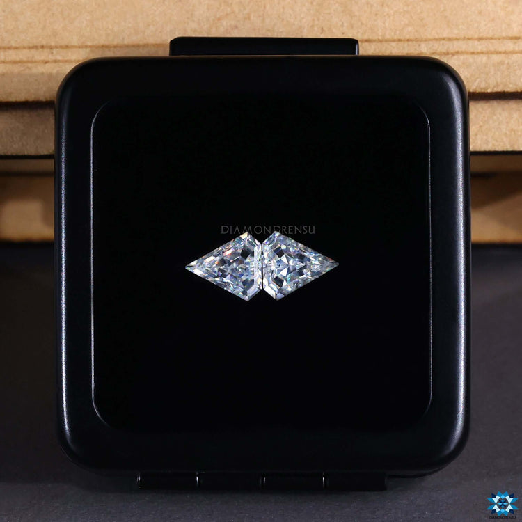 Diamond cut moissanite offered in loose moissanite format for custom jewelry.