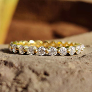 Simple gold wedding band crafted for timeless elegance.