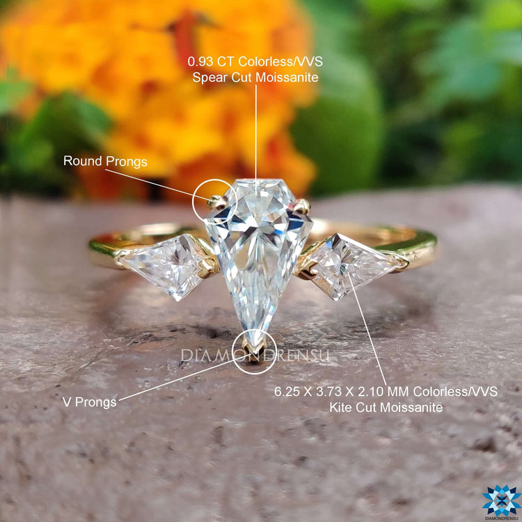 The Diamondrensu ring offers timeless beauty and superior quality.