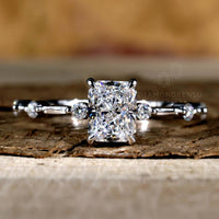 lab created diamond engagement ring - diamondrensu