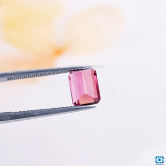 Natural tourmaline gemstone october birthstone.