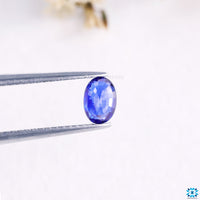 Blue sapphire gemstone featured in 0.64 carat gemstone and september birthstone category.