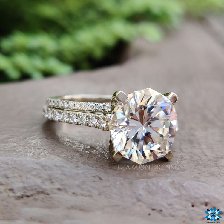 customized moissanite jewelry - diamondrensu