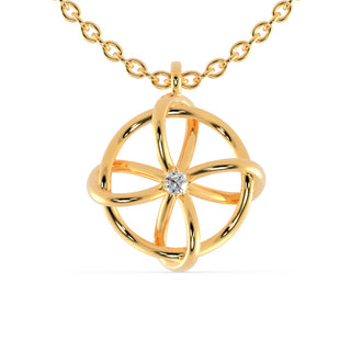 The infinity circle offers a timeless, elegant design.