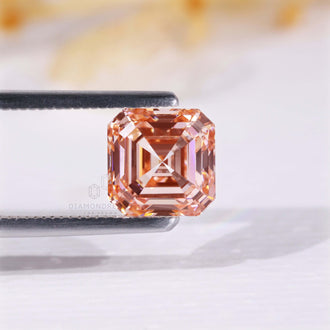Loose pink diamond lab grown certified IGI.