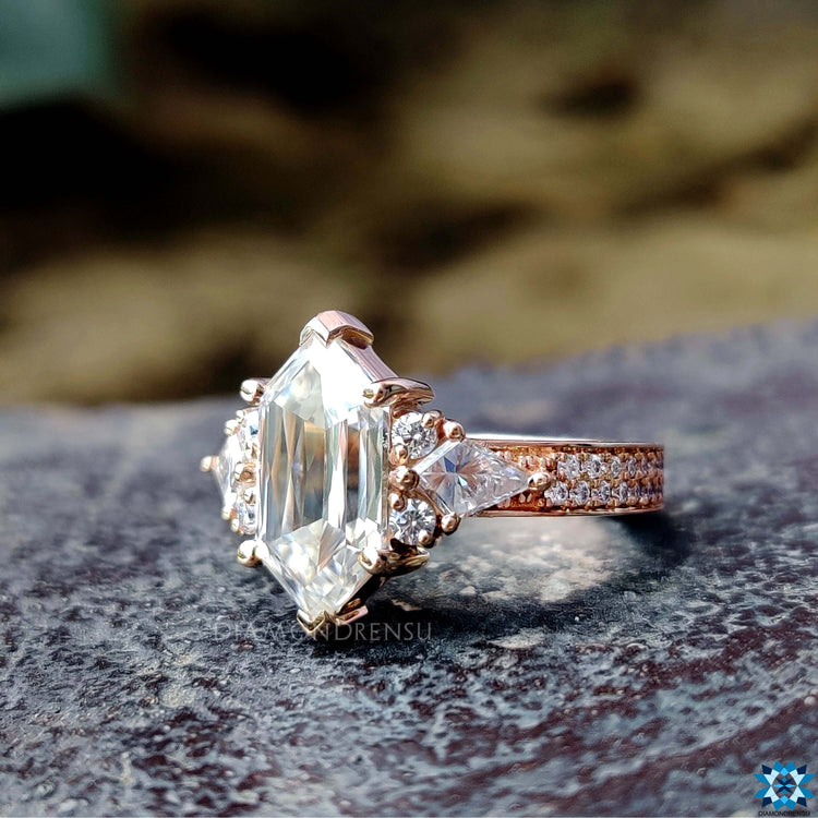 moissanite rings - diamondrensu