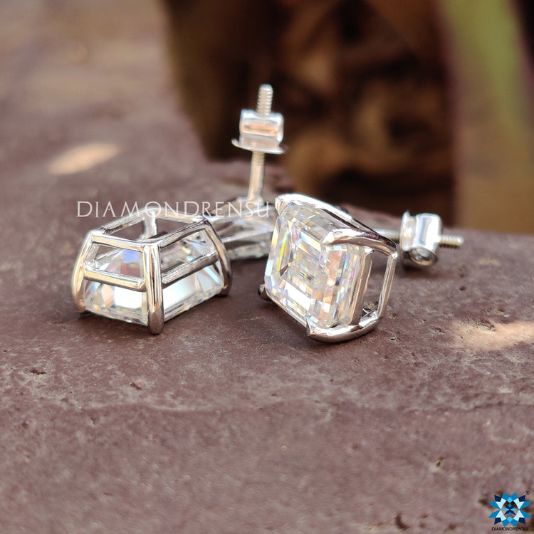 diamond drop earrings