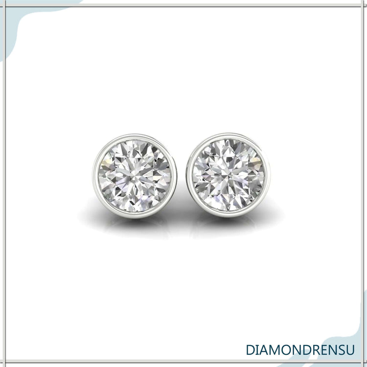 Classic simple stud earrings made with handmade jewelry craftsmanship for timeless wear.