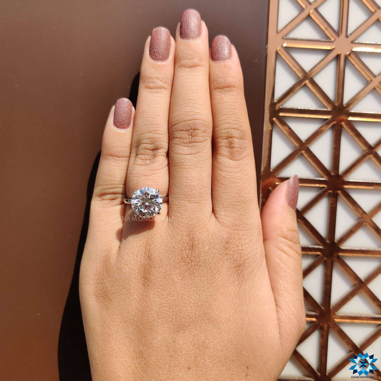 unique moissanite engagement rings - diamondrensu