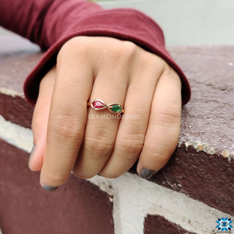 red ruby wedding bands - diamondrensu