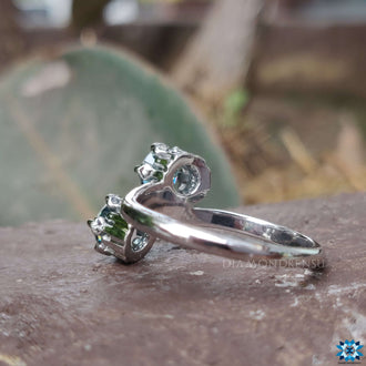 round brilliant cut moissanite - diamondrensu