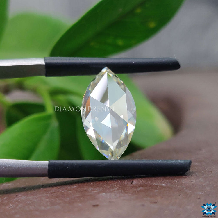 2.92 carat Moissanite featured in this listing.