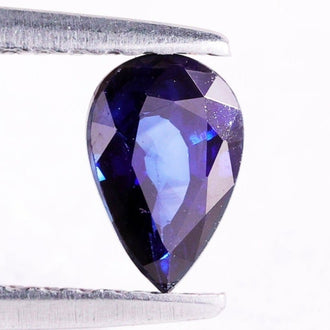 Sapphire Gemstone listed as blue sapphire gemstone and pear cut birthstone.