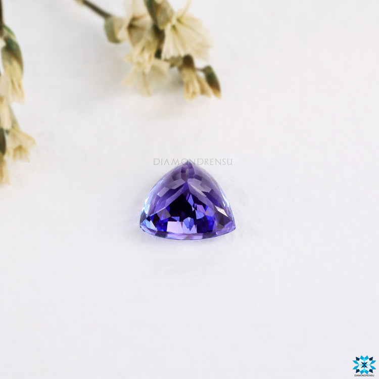 2.47 carat trillion gemstone included in natural tanzanite gemstone selections.
