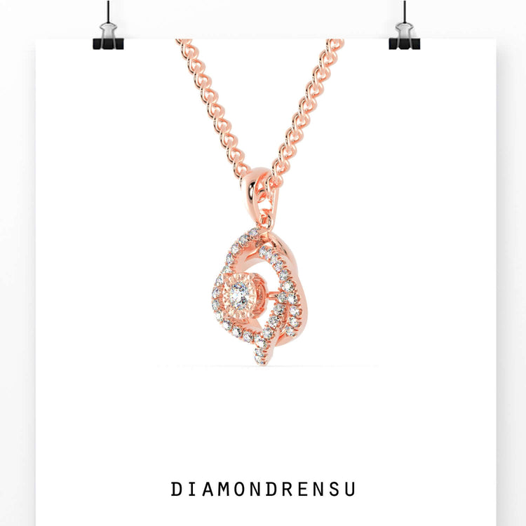 Small pendants provide a simple, sleek look for everyday wear.