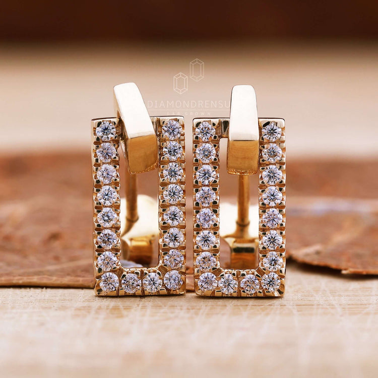 lab created diamond earrings