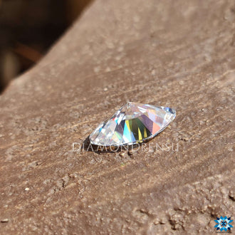 Moissanite loose stones in Fancy Moval Cut Moissanite for custom engagement pieces.