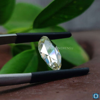 Moissanite used in custom fine jewelry.