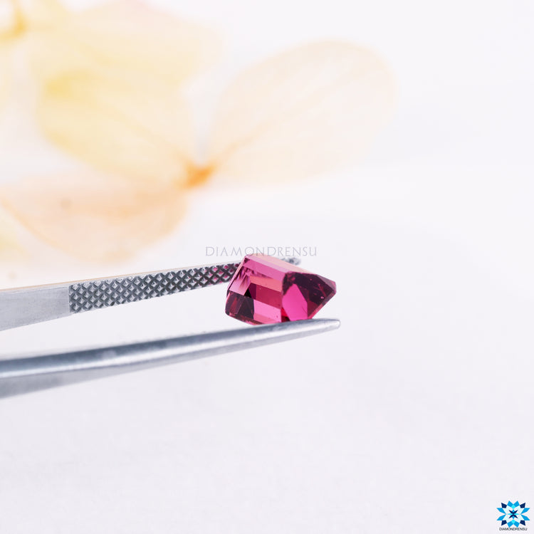 1.71 carat gemstone october birthstone pink tourmaline.