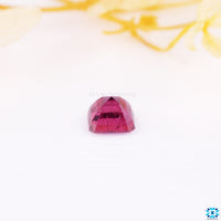 Pink birthstone for October natural tourmaline gemstone.
