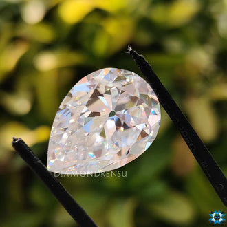 10.13 carat old European cut moissanite shown as a loose moissanite stone for custom settings.