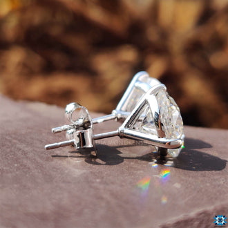 moissanite wedding earrings