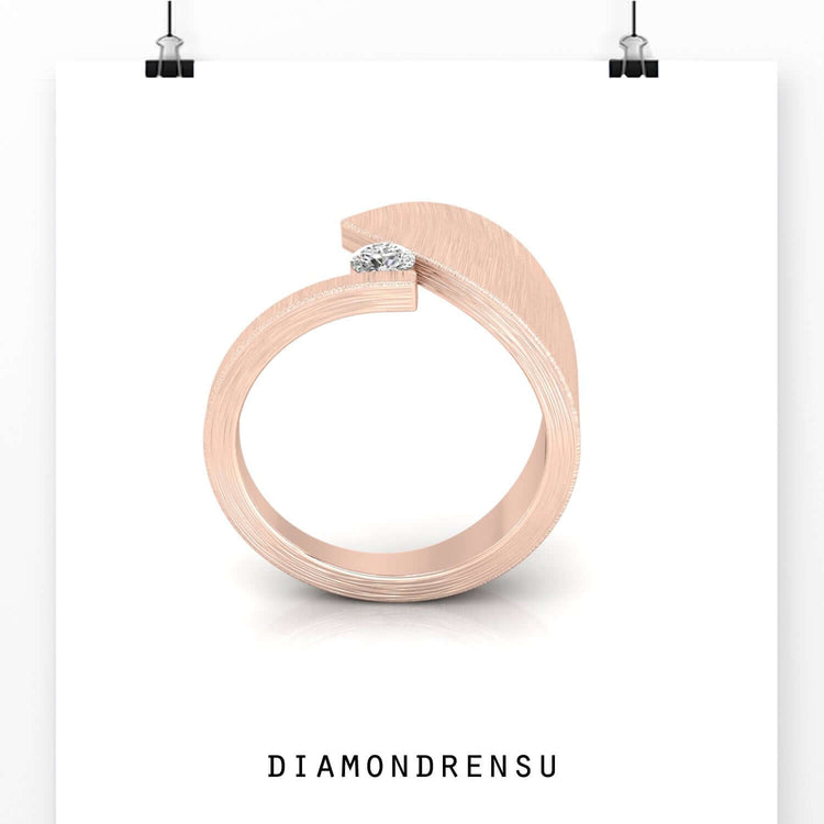 Handmade jewelry featuring a diamondrensu mens band with diamonds.